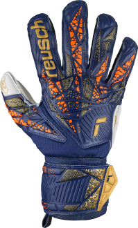 Reusch Attrakt Grip 5470815 4410 blau orange gold front